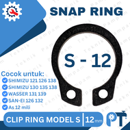 SNAPRING S12 SNAP RING S 12 SHIMIZU WASSER SANEI - AS 12mm SPARE PART CIRCLIP ADT