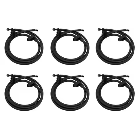 AW-6Pcs A1698600492 Windshield Washer Nozzle Jet Hose For Mercedes Benz A W169 2004-12 /B W245 2005-