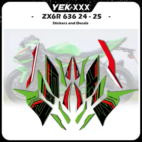 For Kawasaki ZX-6R ZX6R Ninja6R 2024 2025 ZX6R 24-25 New OEM Replica Sticker Decal