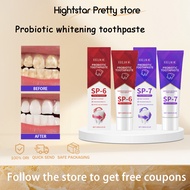 Probiotic whitening toothpaste SP6/SP7 Toothpaste that removes stains and plaque freshens breath