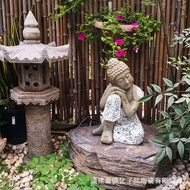 Villa Decoration Courtyard Decoration Creative Decoration Zen Outdoor Garden Sleeping Buddha Gardeni
