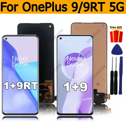 AMOLED For Oneplus 1+9/1+9RT LCD Display Touch Screen Assembly Digitizer For Oneplus 9RT 5G Replacem