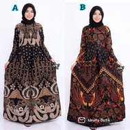 Gamis Novita Batik (. Ld: 110 Pj: 140).