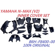 -YAMAHA NMAX N-MAX V2 INNNER COVER FULL SET NO COLOUR SET 17PCS -B6H-F8400-00