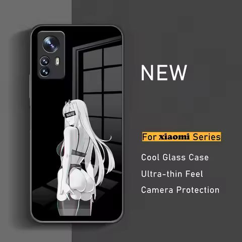 Zero Two Darling In The FranXX Anime Phone Case For Xiaomi 15 13 12 Pro 14 11 10 13 Lite 10T Pro 12X