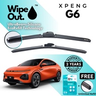 [PREMIER] WipeOut UltraBeam Silicone EcoRefill-Technology Wiper Proton Xpeng G6 (Front Set)