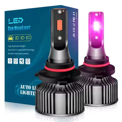 Personalized Pink Purple Car LED Fog Light H11 Pink Purple LED Headlight 9006 Headlight 880 psx26w H