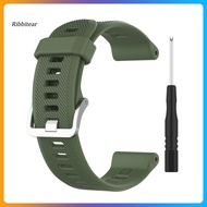  Watch Strap Adjustable Sweat-proof Silicone Sports Watch Band for Garmin Forerunner745