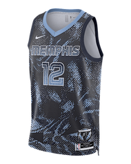 Ja Morant Memphis Grizzlies 2025/26 Select Series 男款 Nike Dri-FIT NBA Swingman 球衣