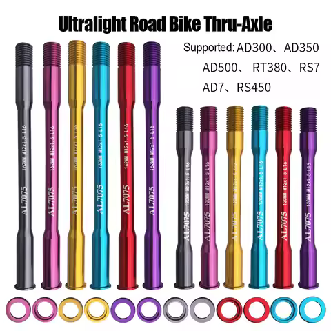 Bike Double-Ended Fort 120MM/Rear 162MM M12*1.5 L16 Thru-Axle AD350/300/500/RT380/RS360/RS450 Ultral