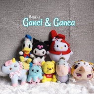 KUROMI KEYCHAIN DOLL DONALD KEYCHAIN EEYORE KEYCHAIN HELLO KITY KEYCHAIN MELODY KEYCHAIN UNICORN KEY