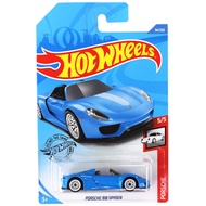 HotWheels HotWheels Alloy 20D PORSCHE 918 Convertible Supercar Blue PORSCHE 918 94