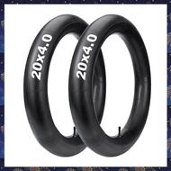 (F  Z)Inner Tube for Ebike Bicycle Accessories 2 Pack 20x4.0 Fat Tire Tube Butyl Rubber with Schrade