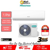HISENSE 1.0HP AI10KAGS R32 Inverter Air Conditioner AI-10KAGS | Air Cond | Penyaman Udara