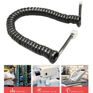 WIN RJ91 4-Core Landline Telephone Curved Wire Cable 4P4C Phone Handset Handle Line 6Ft/1.85m