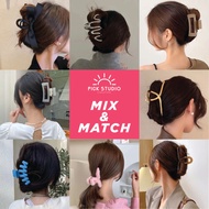 [SG READY STOCK] 99+ Designs! Mix & Match Korea Ins Style Fashion Claw Hair Clip