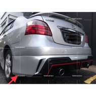 🔥Toyota Vios NCP93 2007 2008 2009 2010 2011 2012 REAR  SKIRT bodykit drive 86 NO PAINT