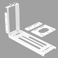 White GPU Mount Bracket 2Slot Graphics Card Holder with Hardware eGPU Dock External GPU Docking Stat