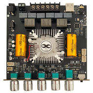 CSAUDIO แอมป์จิ๋ว ZK AS21 2G บลูทู ธ 5.0 กำลังขับ 220W*2+350W บอร์ดขยายเสียงซับวูฟเฟอร์ แอมป์จิ๋วบลู