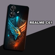 CC39 Flexible rubber softcase/ for realme c61 esport Motif/case realme c61 realme c61 topcase realme