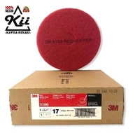 MERAH 17" Red Buffing Pad3m - Buffing Pad 17-inch Red Buffing Pad3m
