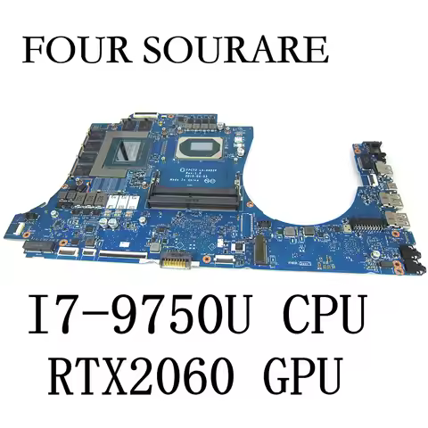 For HP OMEN 17T-CB 17-CB Series Laptop Motherboard with I7-9750U CPU and RTX2060 GPU LA-H492P Mainbo