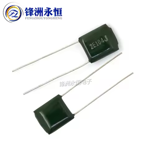 50pcs Polyester film capacitor 100V 1nF 1.5nF 2.2nF 100nF 2A471J 2A102J 2A152J 2A222J 2A392J 2A332J 