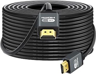 PEUZAVA 4K HDMI Long Cable 30FT, 18Gbps High Speed HDMI 2.0 Cord 4K@60Hz 2K 1080P 3D ARC Ethernet, Professional HDMI Cable Compatible with Laptop, Monitor, PS5, PS4, Xbox One, HDTV &amp; More (9M)