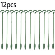 12pcs -Turus Penyangga Tanaman / Holder Tanaman Bunga/27cm-37cm /Hias Keladi -Turus Bulat Tanaman
