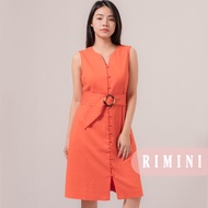 RIMINI - Dress Simple - Beliza Belted Midi - 9046