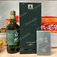 Suntory the HAKUSHU single malt Japanese whisky 白州 18年 100週年 100th anniversary peated malt 2023 限定 L
