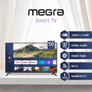 MEGRA 50" 4K UHD Smart TV LED Television 50 inch 50寸 超高清数码智能电视