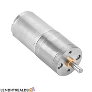 LEMONTREALCB Metal Gear Motor, 12V DC Low Speed Geared Motor, Micro Reversible 10RPM-1000RPM 3.5W Ge