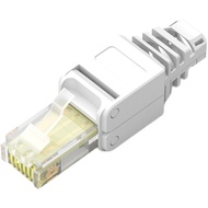 Pressure-Free Crystal Head Super 5/6/7 Class 5/6 Class 7 Gigabit Shielding Tool-Free Punch-Free Netw