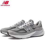 New Balance NB990V6 Men's and Women's Shoes Outdoor Retro Running Shoes Couple's Sneakers Casual Yuanzu Grey Daddy Shoes