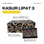 3-FOLD MATTRESS BROKEN 180 x 90 x 10 cm FREE BAG FOAM MATTRESS/ LIPET MATTRESS/ FOAM FOLDING MATTRES