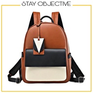 Leather Woman Travel Bagpack Outdoor Sport Heavy Duty Hiking Camping Backpack School Bag Beg Sekolah