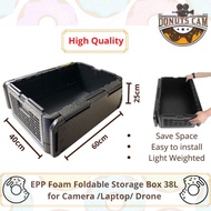 EPP Foam Box Foldable Plastic Cold Chain Transport Box 38L / 26L