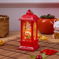 GUDAN Sáng Đèn ngủ Thần Tài mini Đèn gió Đèn không khí để bàn Sáng tạo Chúc may mắn Trang trí Năm Mớ