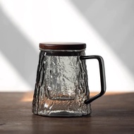 500ml High Temperature Resistant Glass Tea Cup Tea Water Separation 500ml Large Capacity High-value 