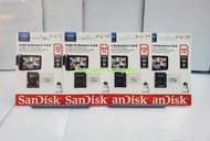 🌟全新行貨 🌟 Sandisk High Endurance 高耐寫度 MicroSDXC UHS-I Flash Memory Card V30 32GB/64GB /128GB /256GB SD