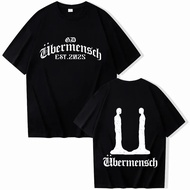 Gdragon-Ubermensch  T-shirt Man Women Harajuku O-neck  Casual Shirt