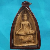 REAL ANTIQUE PHRA KHUNPAEN WITH FIGHTING COCK LP KUAY CHARISMA LEADERSHIP WEALTH FETCHING RARE OLD T