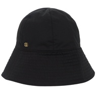 近全新 Gucci 漁夫帽，黑色聚酯材質材質，尺寸 0810 [二手] GUCCI