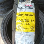 Corsa Platinum R99 Tubeless ready Ukuran 90/80-17.100/80-17.110/70-17 &amp; 130/70-17