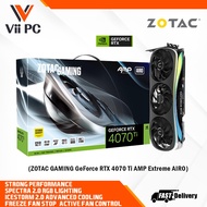 ZOTAC GAMING NVIDIA GeForce RTX 4070 Ti AMP Extreme AIRO 12GB GDDR6X RTX4070Ti RTX 4070Ti Graphics C