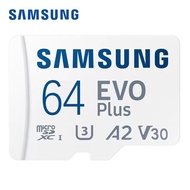 Samsung Evo Plus 512GB 256GB 128GB 64GB 32GB 16GB Micro SD Class 10 UHS-I U3 V30 A2 W/ SD Adapter