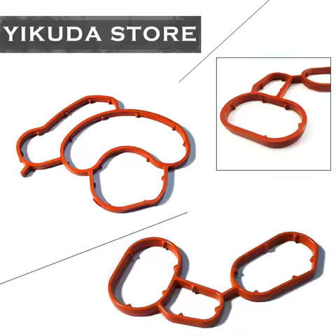 11427508971 11427508970 New Engine Oil Filter Housing Gasket Seal for BMW E81 E87 E46 E90 E60 E83 N4