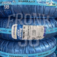 Michelin City Extra (TL) ขอบ 12 ยางนอกมอเตอร์ไซด์ : Grand Filano KSR Fiore Vespa Sprint MSX และอื่