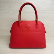 HERMES BOLIDE 27紅色 框O